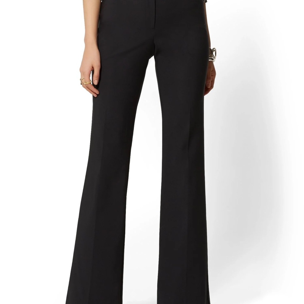 Women's Black Flared Pants